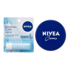 니베아 립밤+크림 2종 세트(수량한정판매)